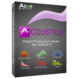 Acon Digital Acoustica Post Production Suite for EDIUS X