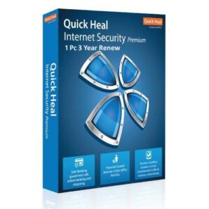 Quick Heal Internet Security 1 User 3 Years Renewal