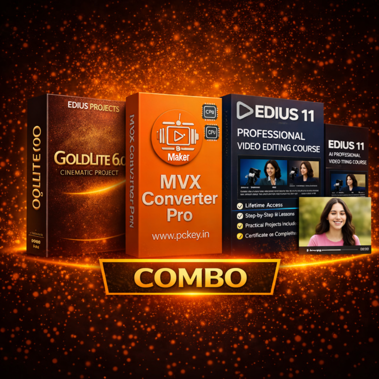 Ultimate EDIUS Editing Combo – Projects, Auto Beat Maker, MVX Converter & Course